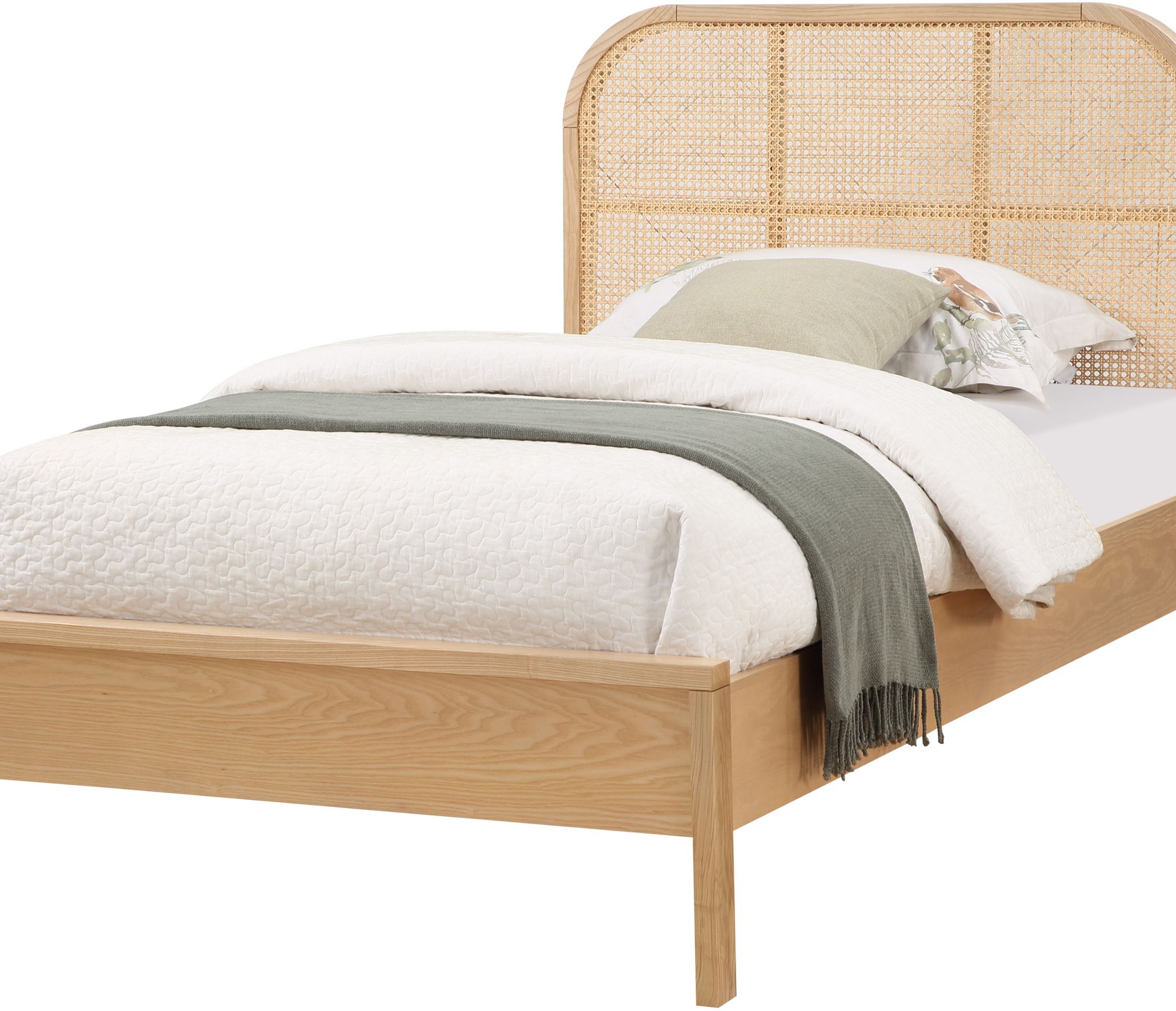 Siena Ash Wood Twin Size Bed