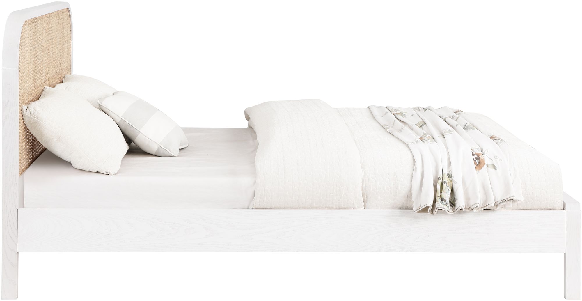 Siena Ash Wood King Size Bed