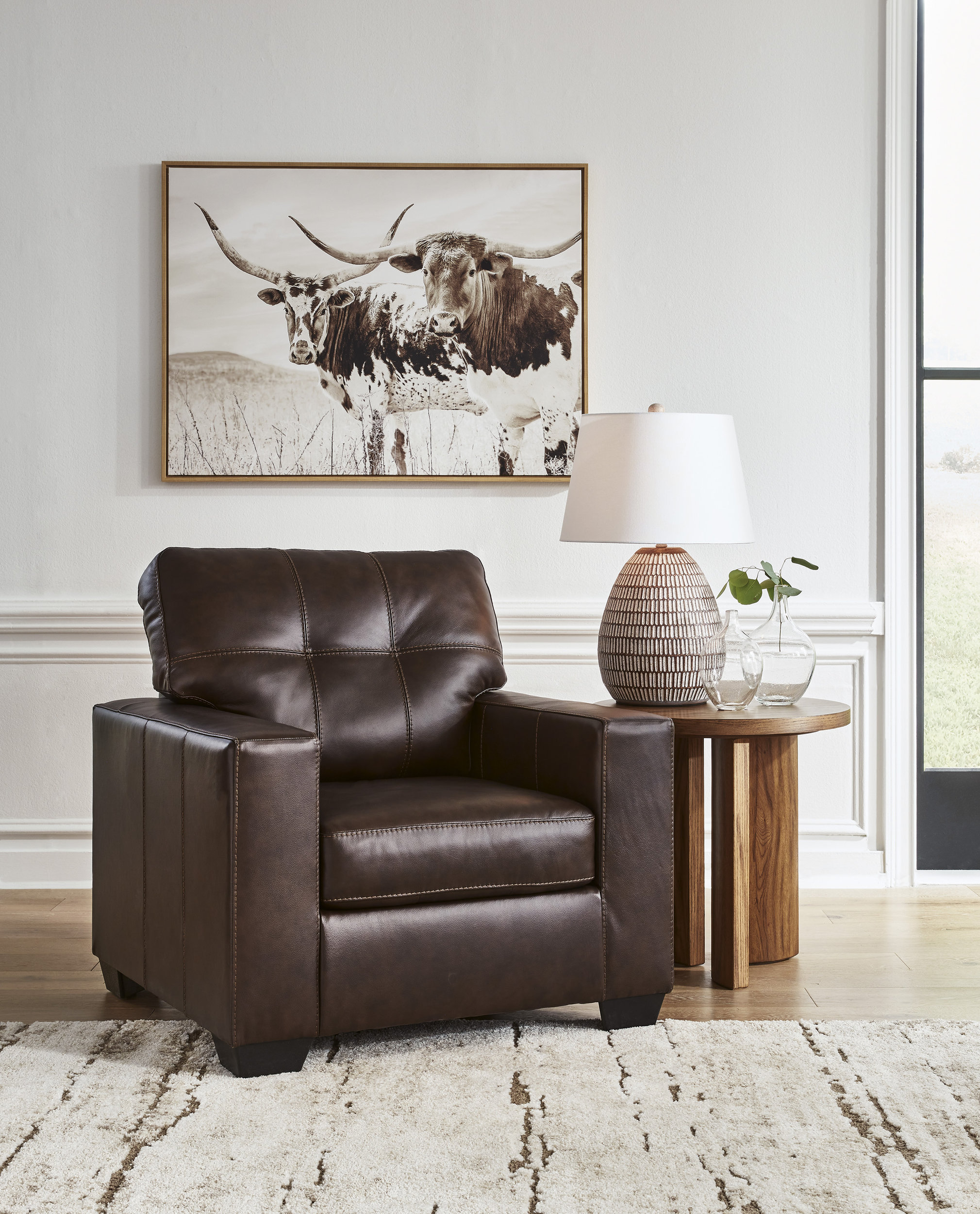 Santorine Leather Chair