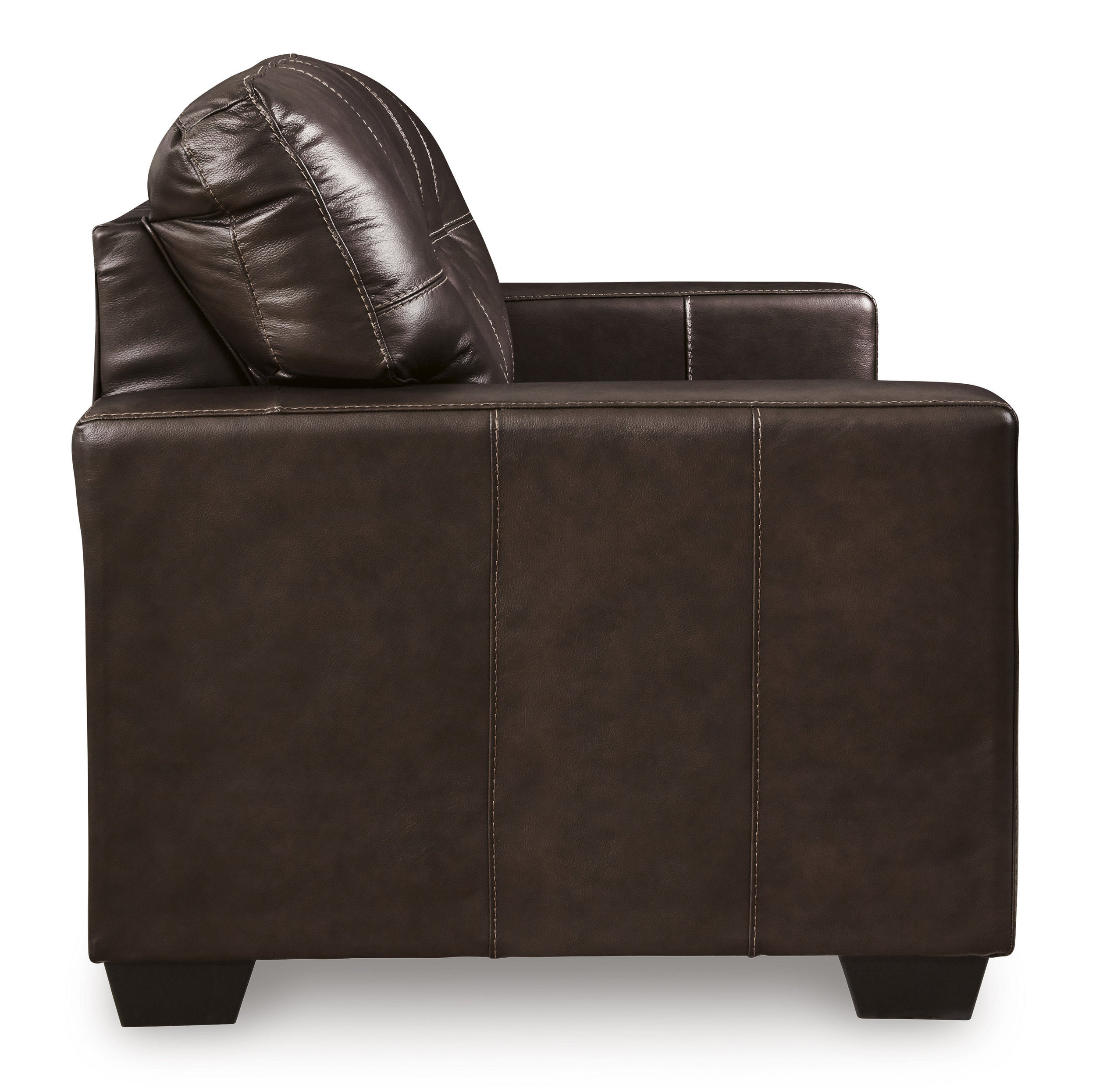 Santorine Leather Loveseat
