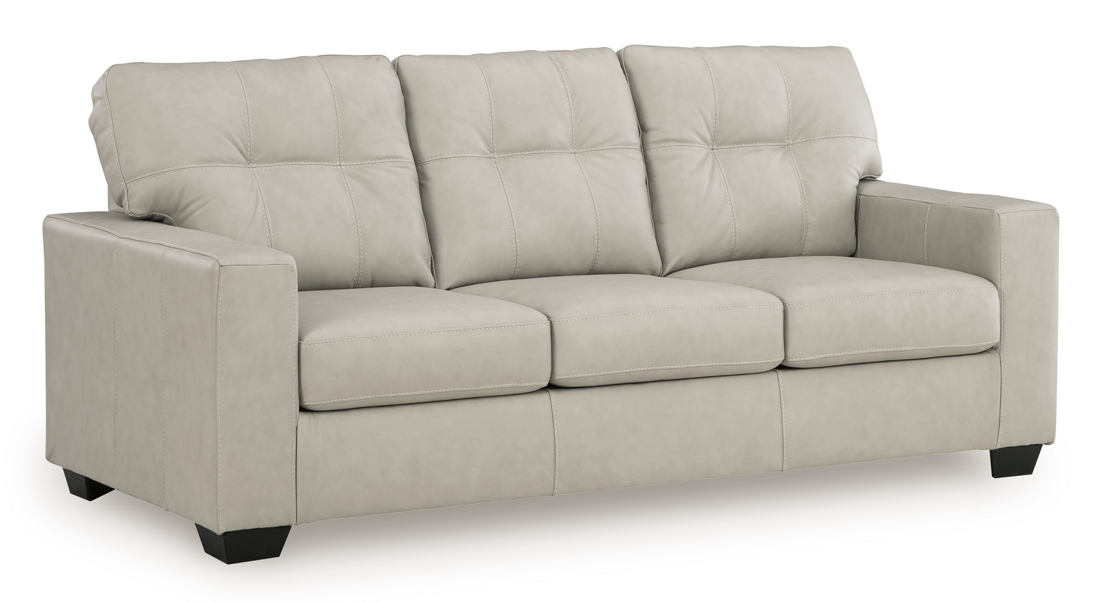 Ashley Santorine Leather Queen Sofa