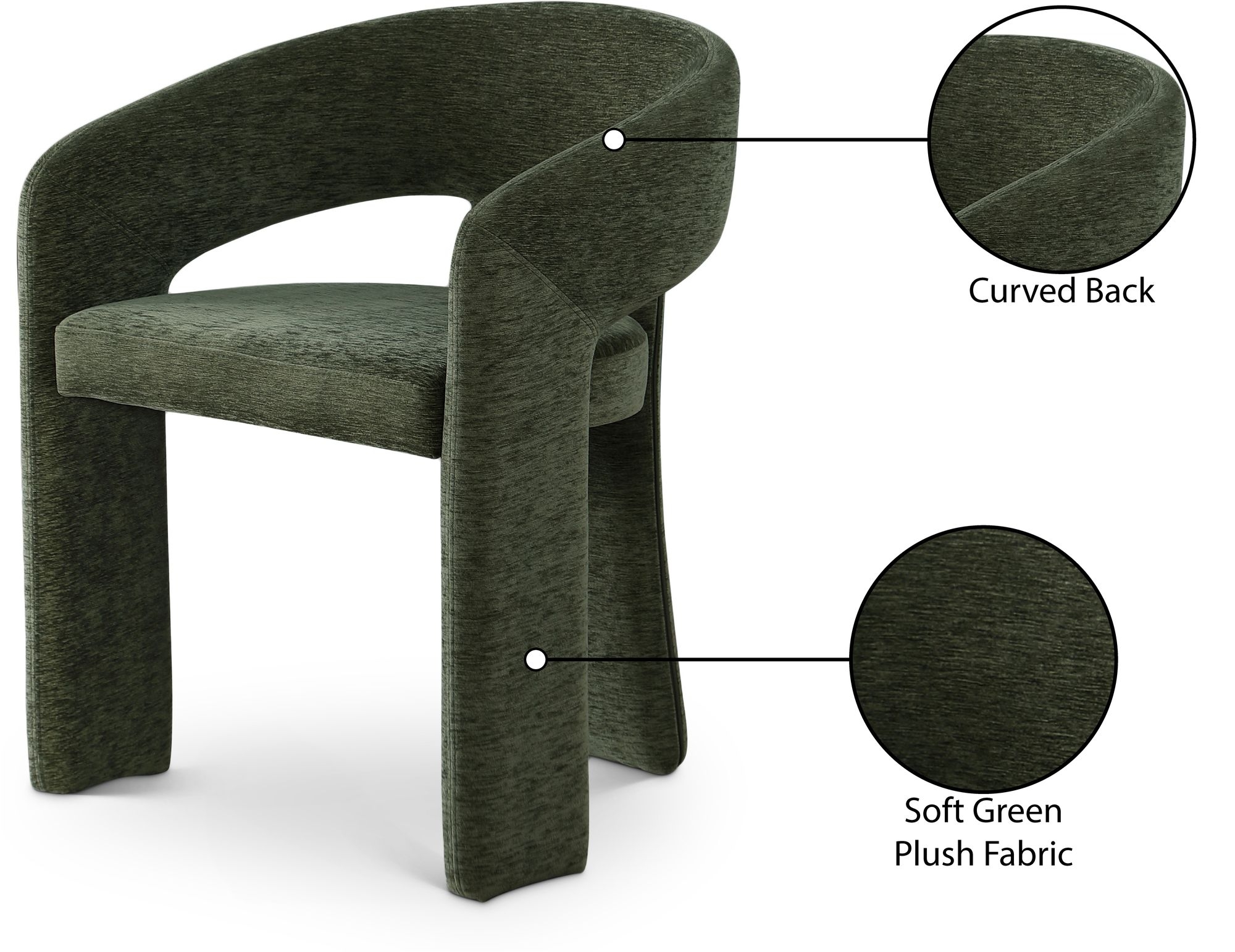 Rendition Fabric Dining Chair