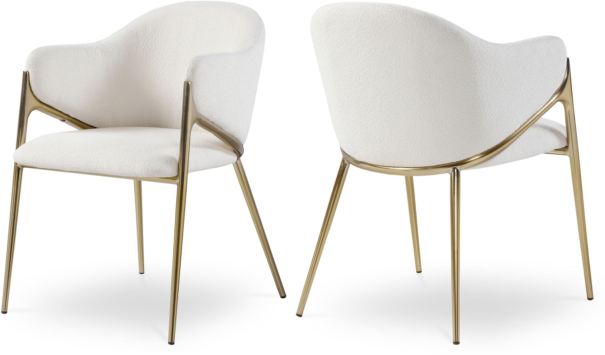Nial Boucle Fabric Dining Chair