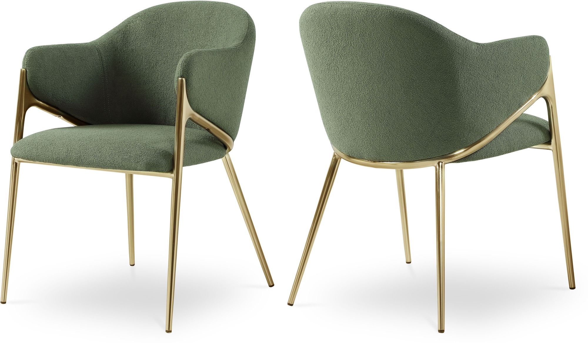 Nial Boucle Fabric Dining Chair