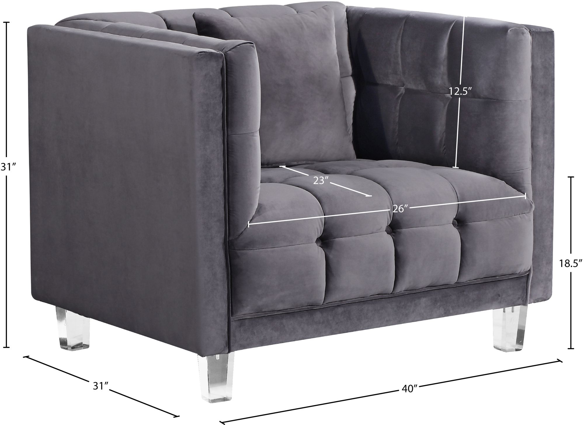 Mariel Velvet Chair