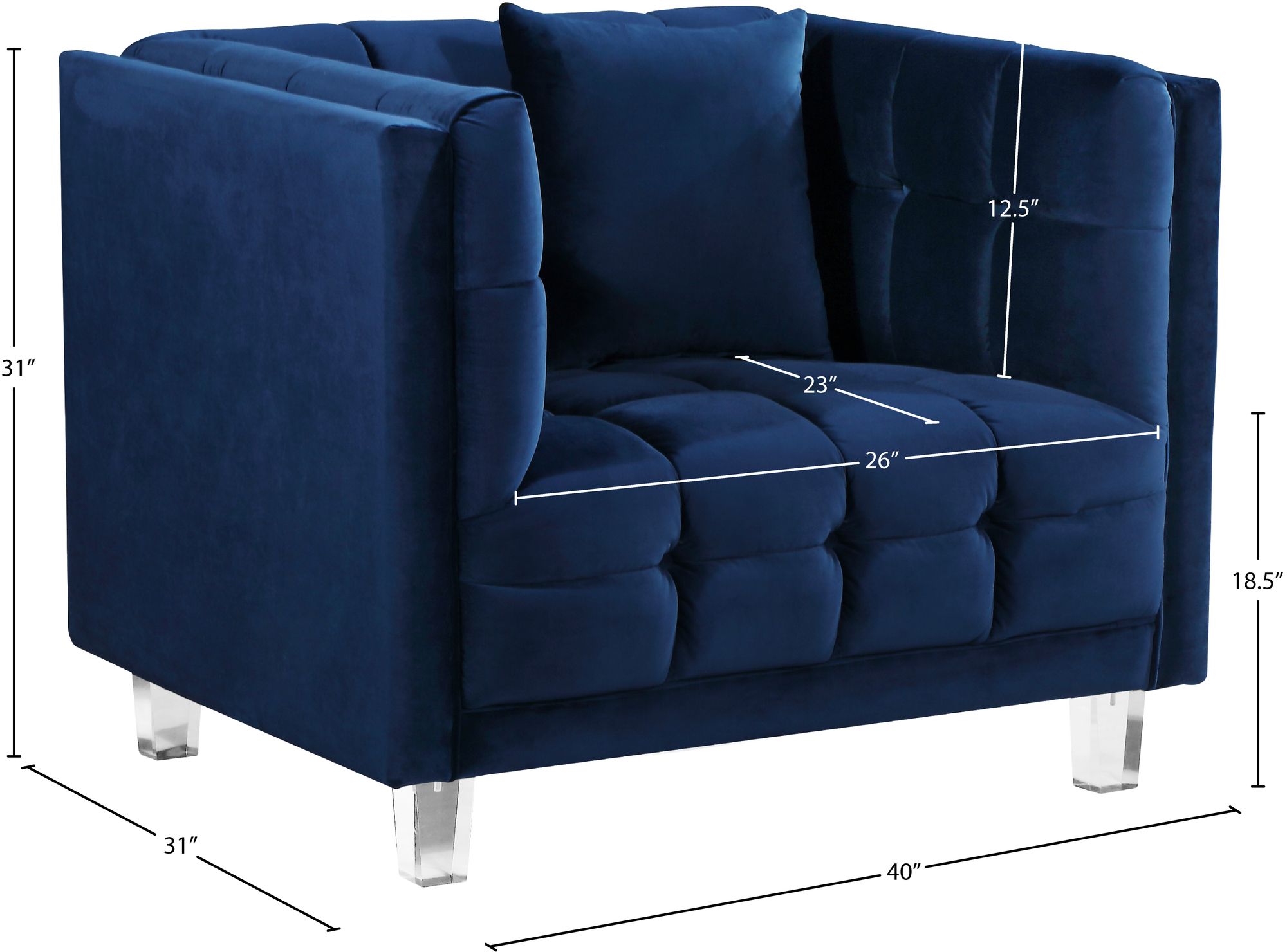 Mariel Velvet Chair