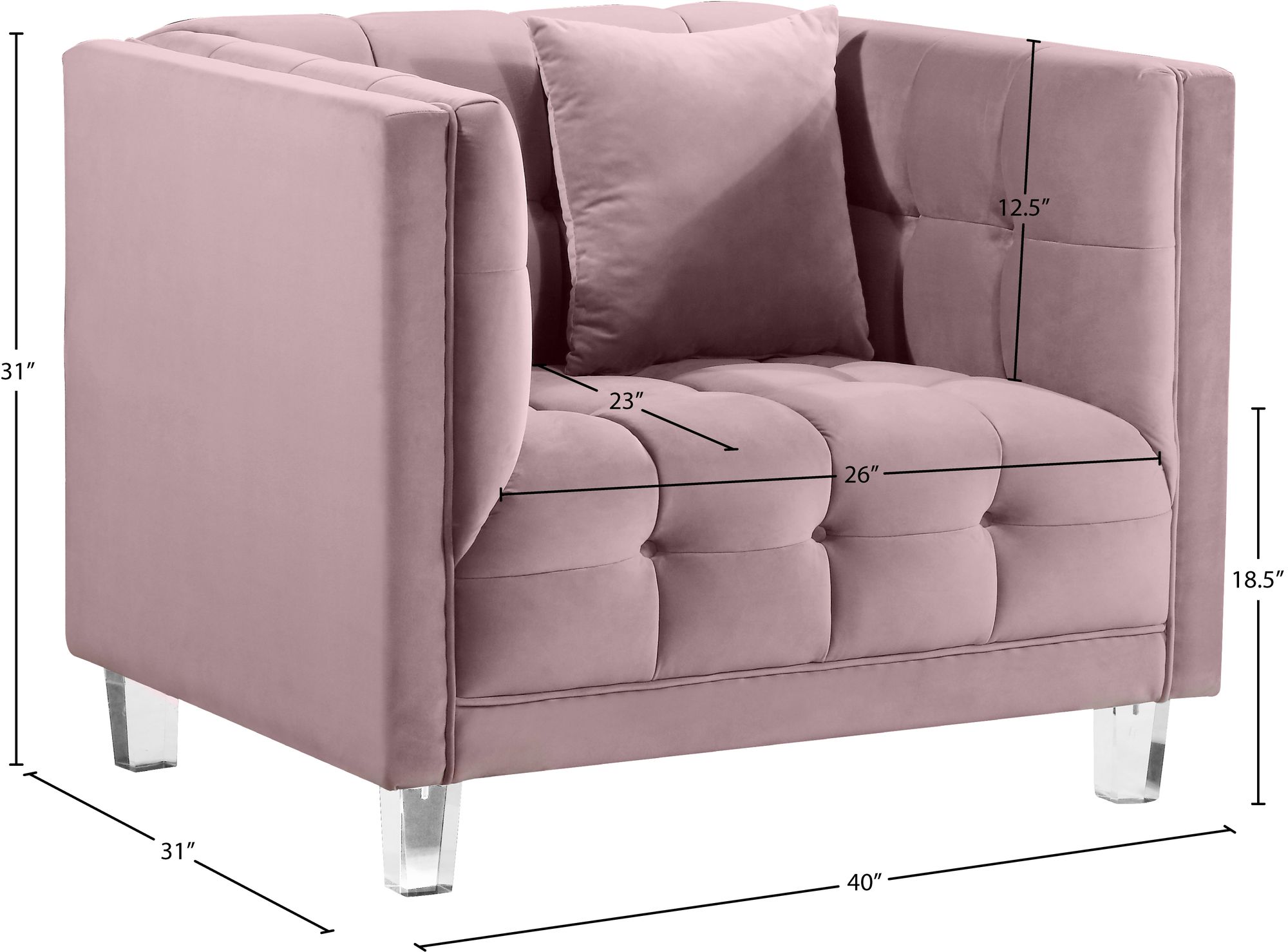 Mariel Velvet Chair