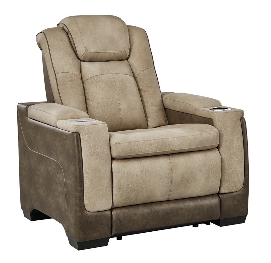 Ashley Next-Gen Durapella Polyester/PU Dual Power Reclining Chair