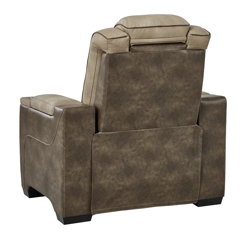 Ashley Next-Gen Durapella Polyester/PU Dual Power Reclining Chair