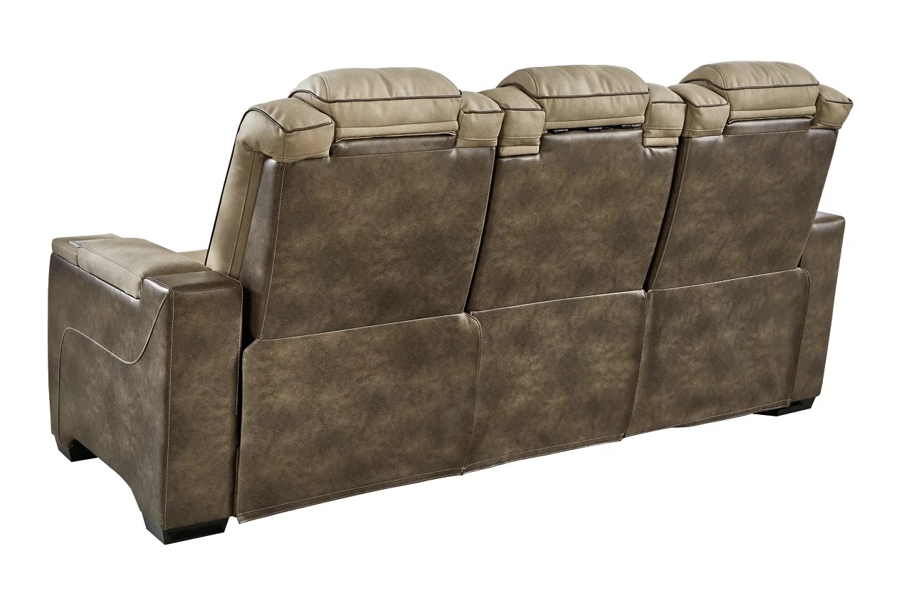 Ashley Next-Gen Durapella Polyester/PU Dual Power Reclining Sofa