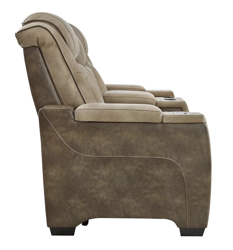 Ashley Next-Gen Durapella Polyester/PU Dual Power Reclining Living Room Set