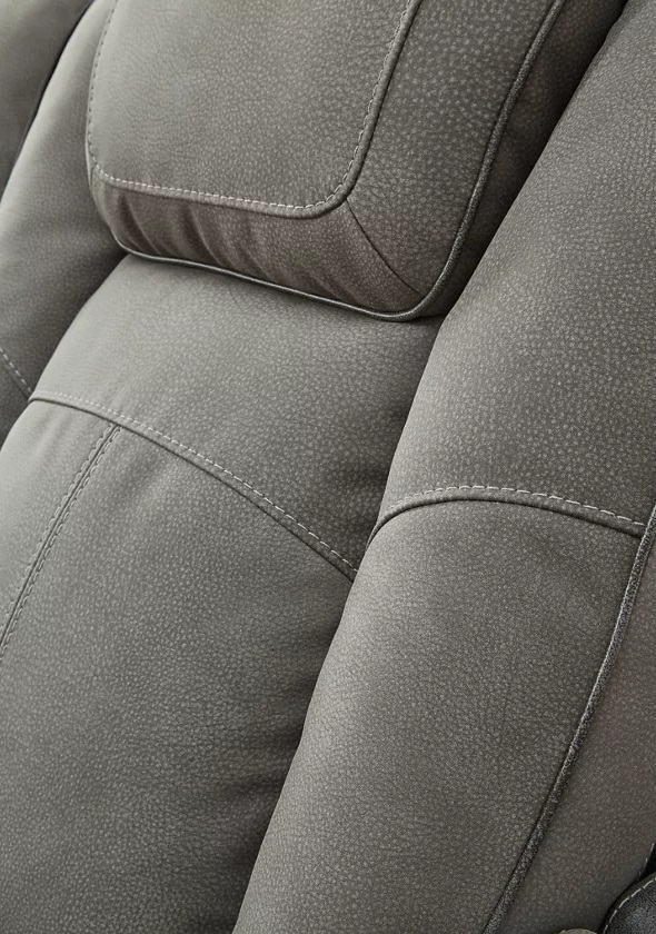 Ashley Next-Gen Durapella Polyester/PU Dual Power Reclining Loveseat w/Console