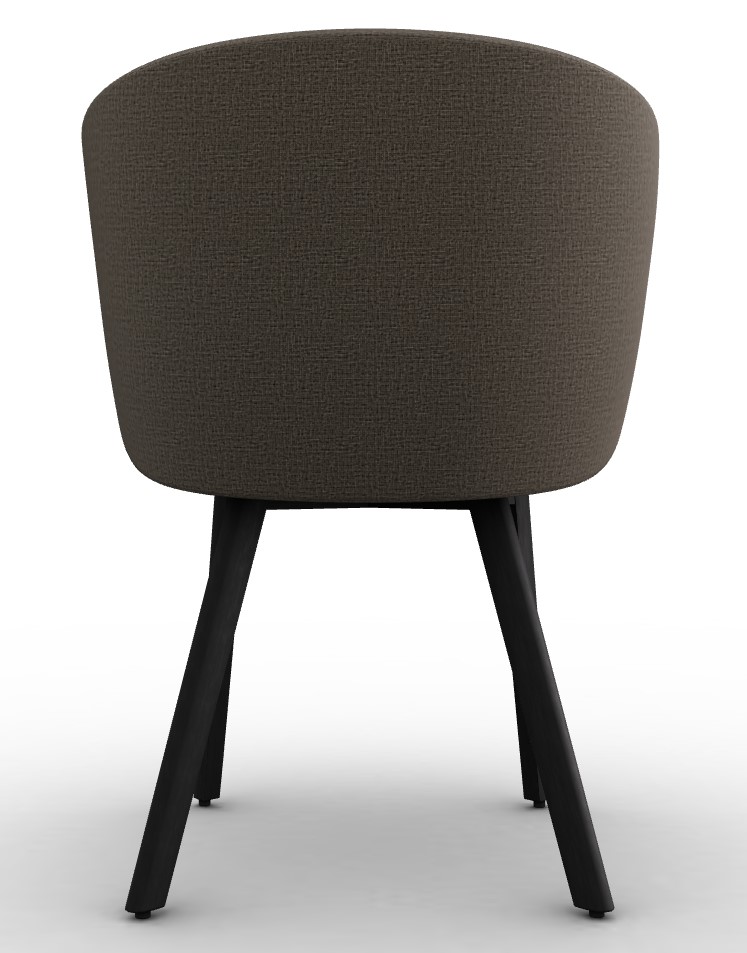 Sweel Upholstery/Wood Dining Chair