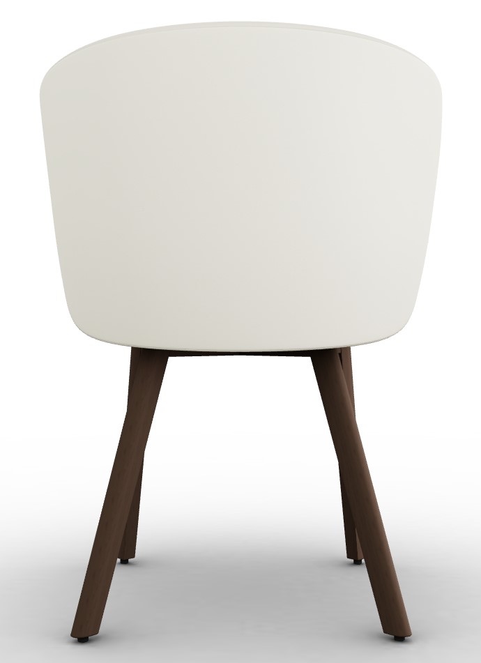 Sweel Upholstery/Wood Dining Chair