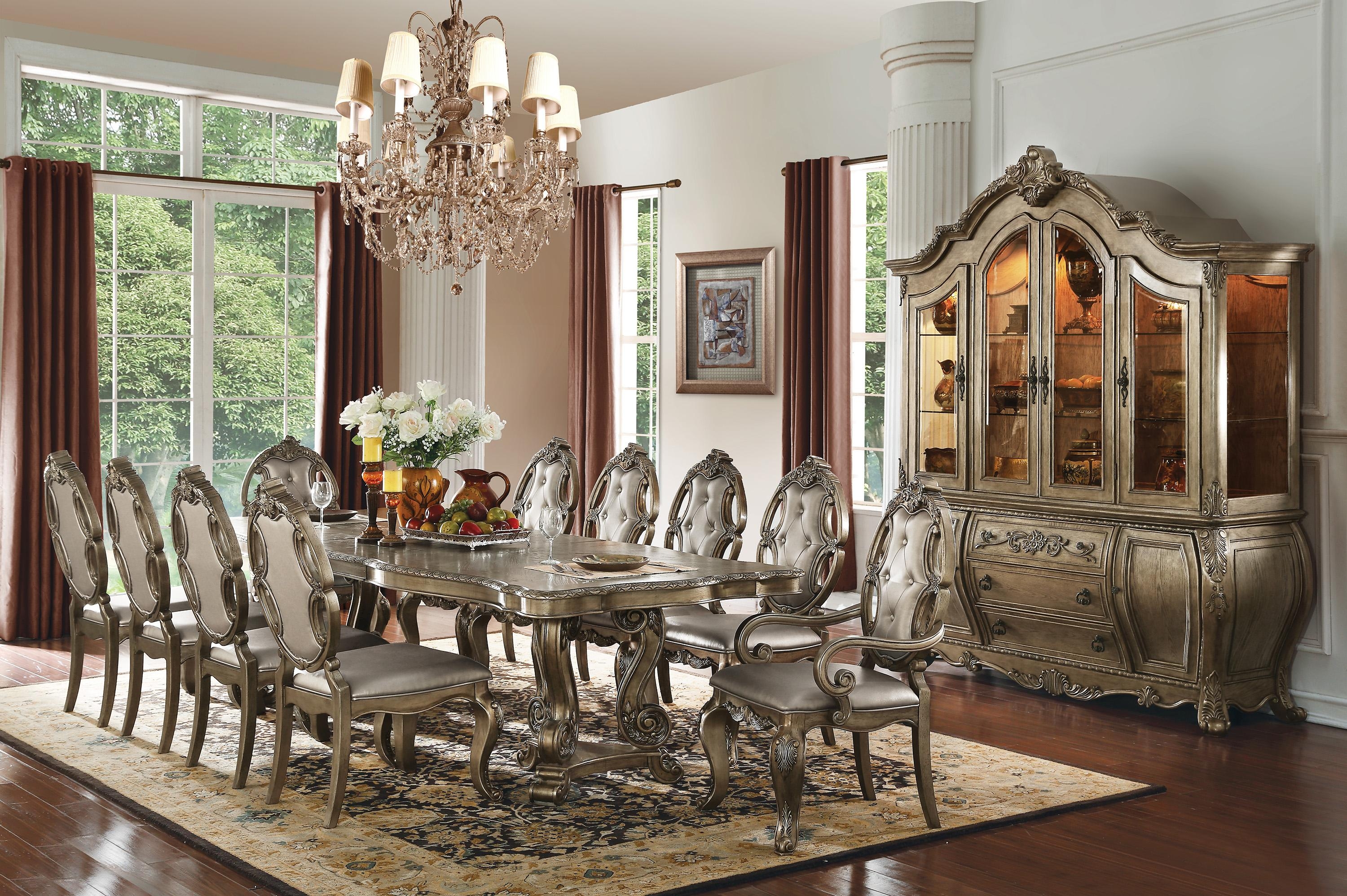Ragenardus Wood Extendable Dining Room Set
