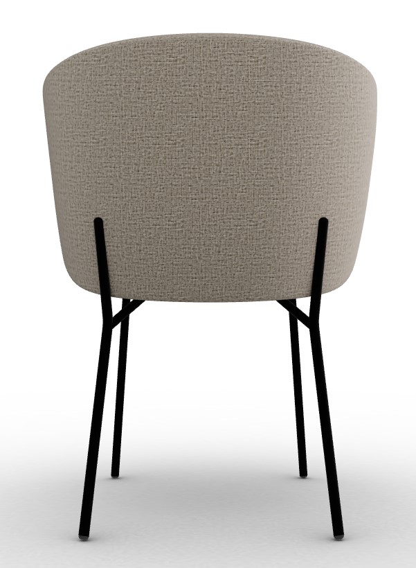 Sweel Upholstery/Metal Dining Chair