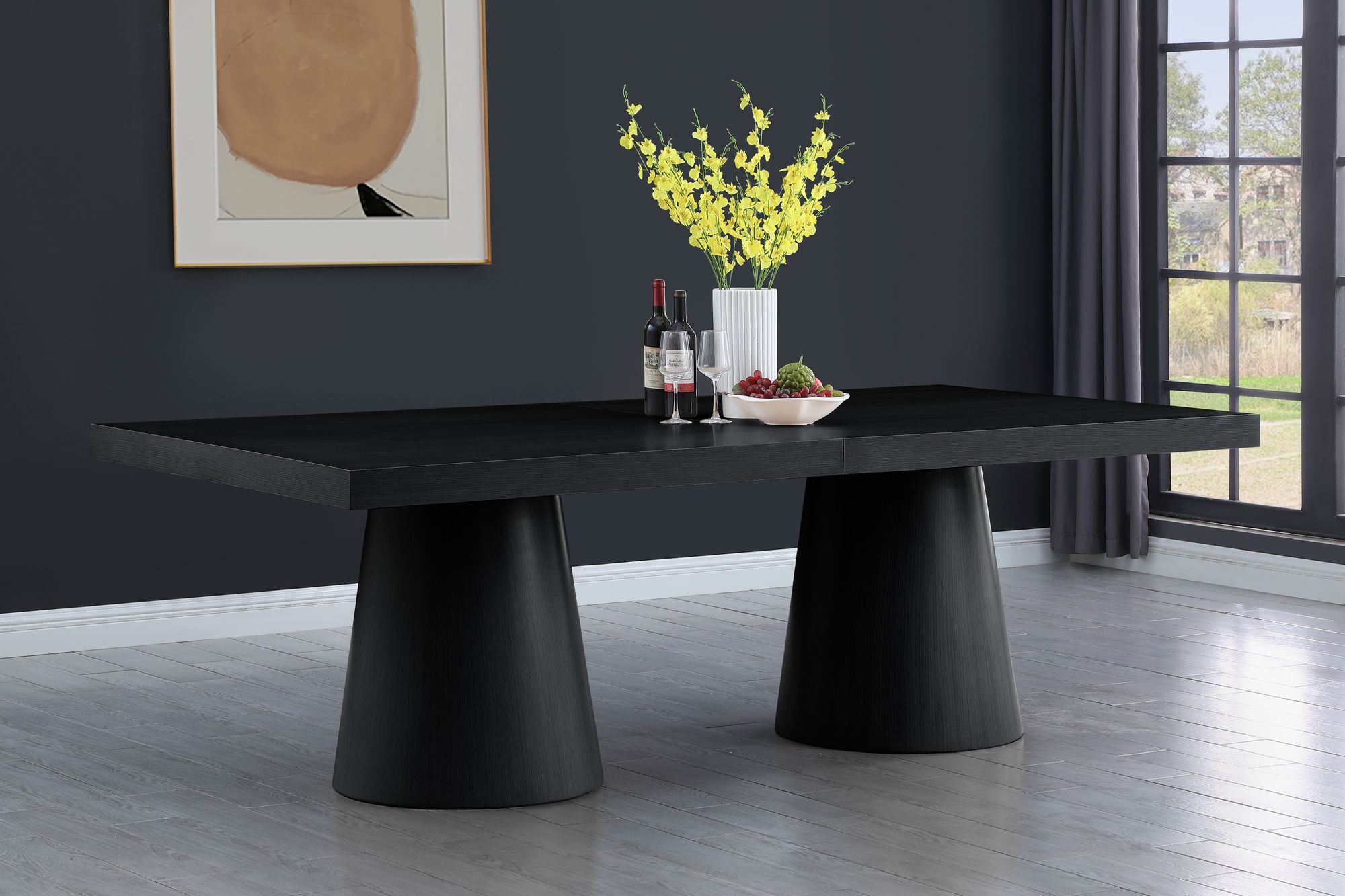 Tavolo Extendable Rectangular Oak Dining Table