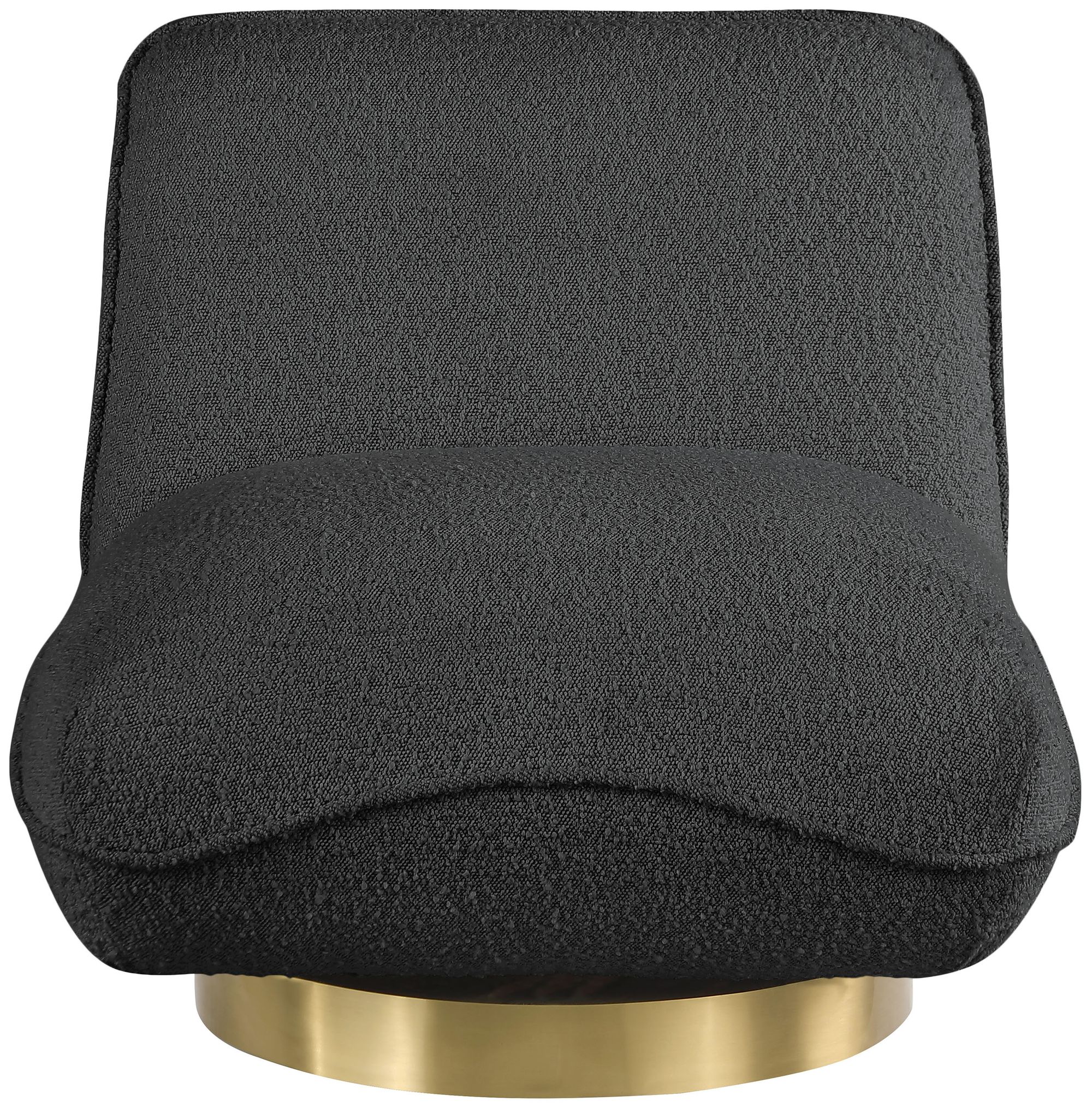 Geneva Boucle Fabric Swivel Accent Chair
