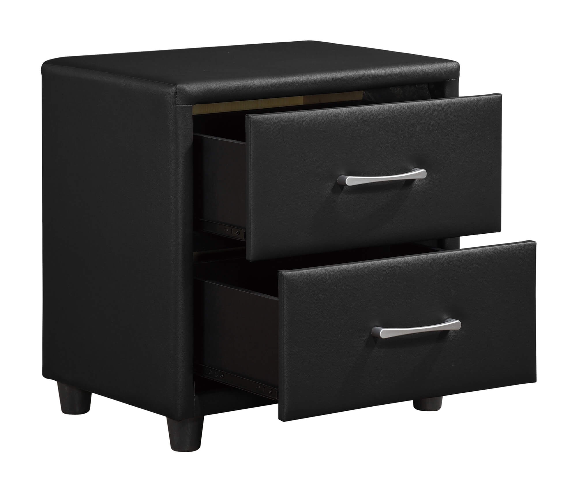 Lorenzi Leatherette Nightstand