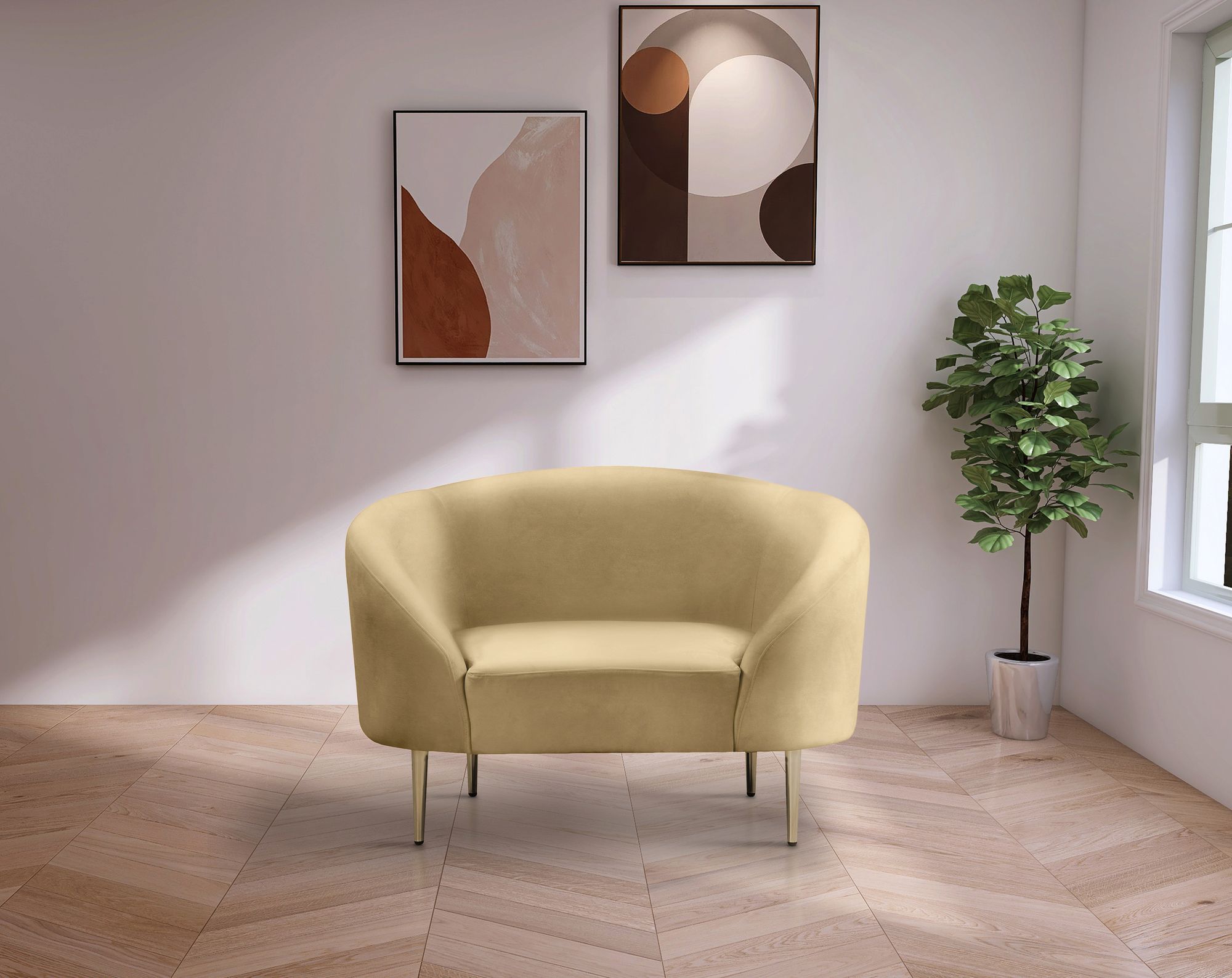 Ritz Velvet Chair