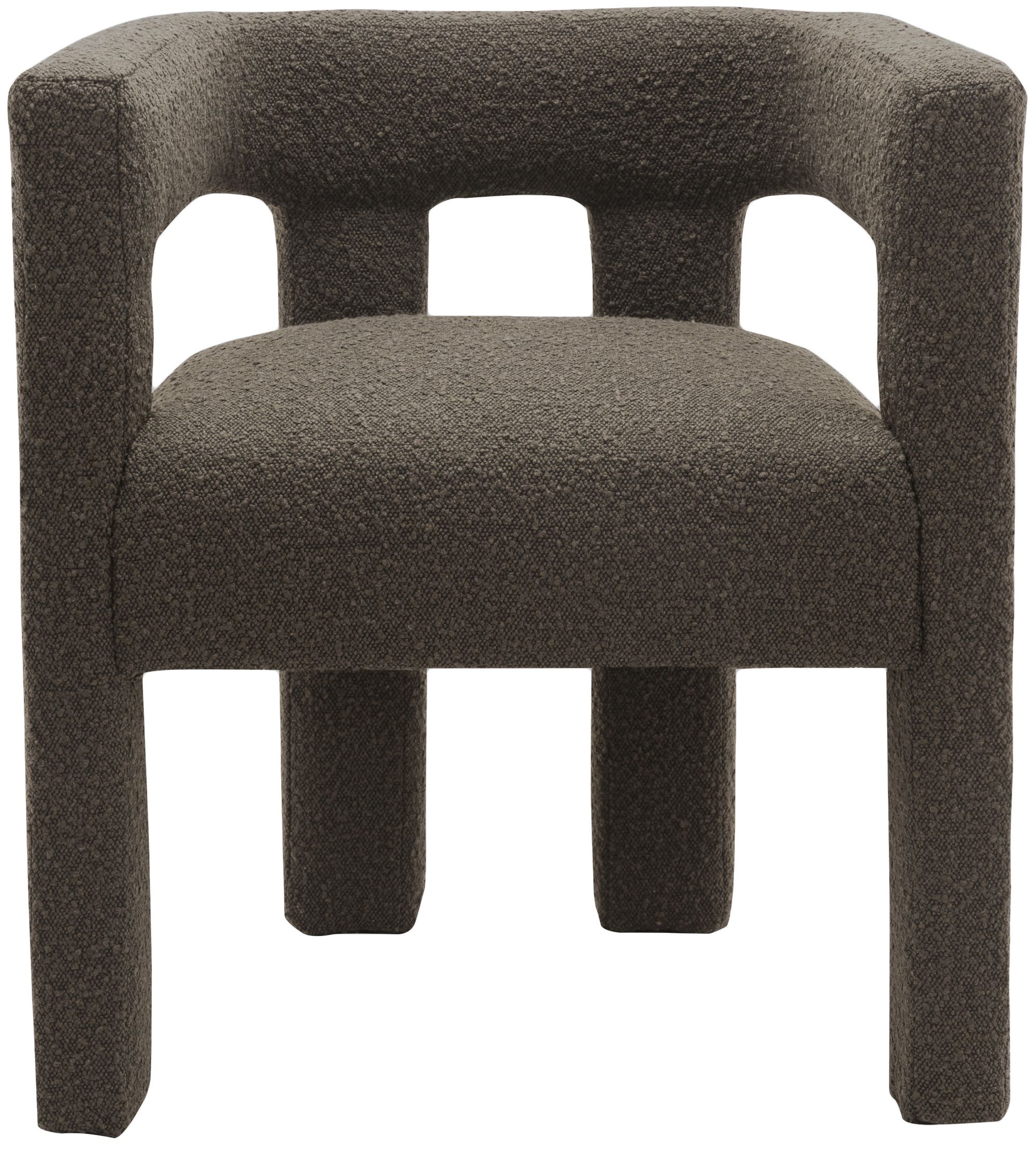 Athena Boucle Fabric Accent Chair