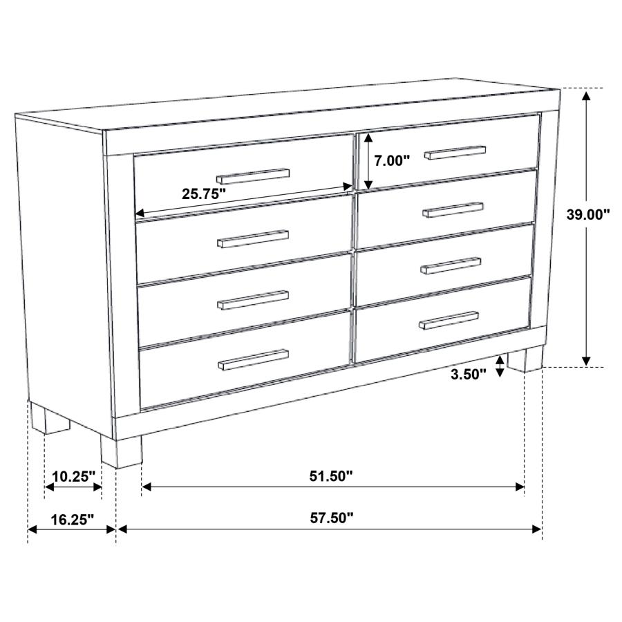 Woodmont Wood Storage Panel Bedroom Set