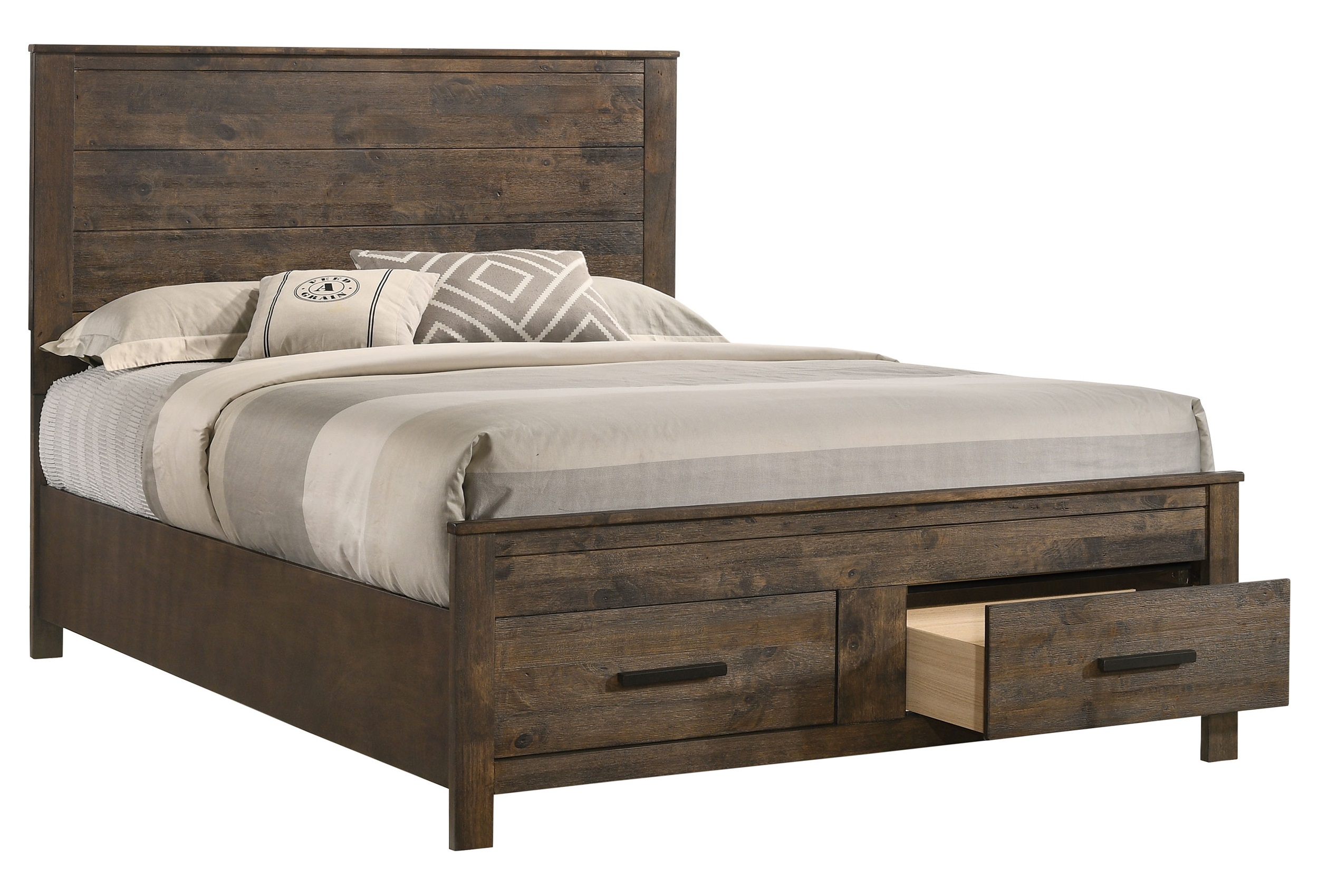 Woodmont Wood Storage Panel Bedroom Set