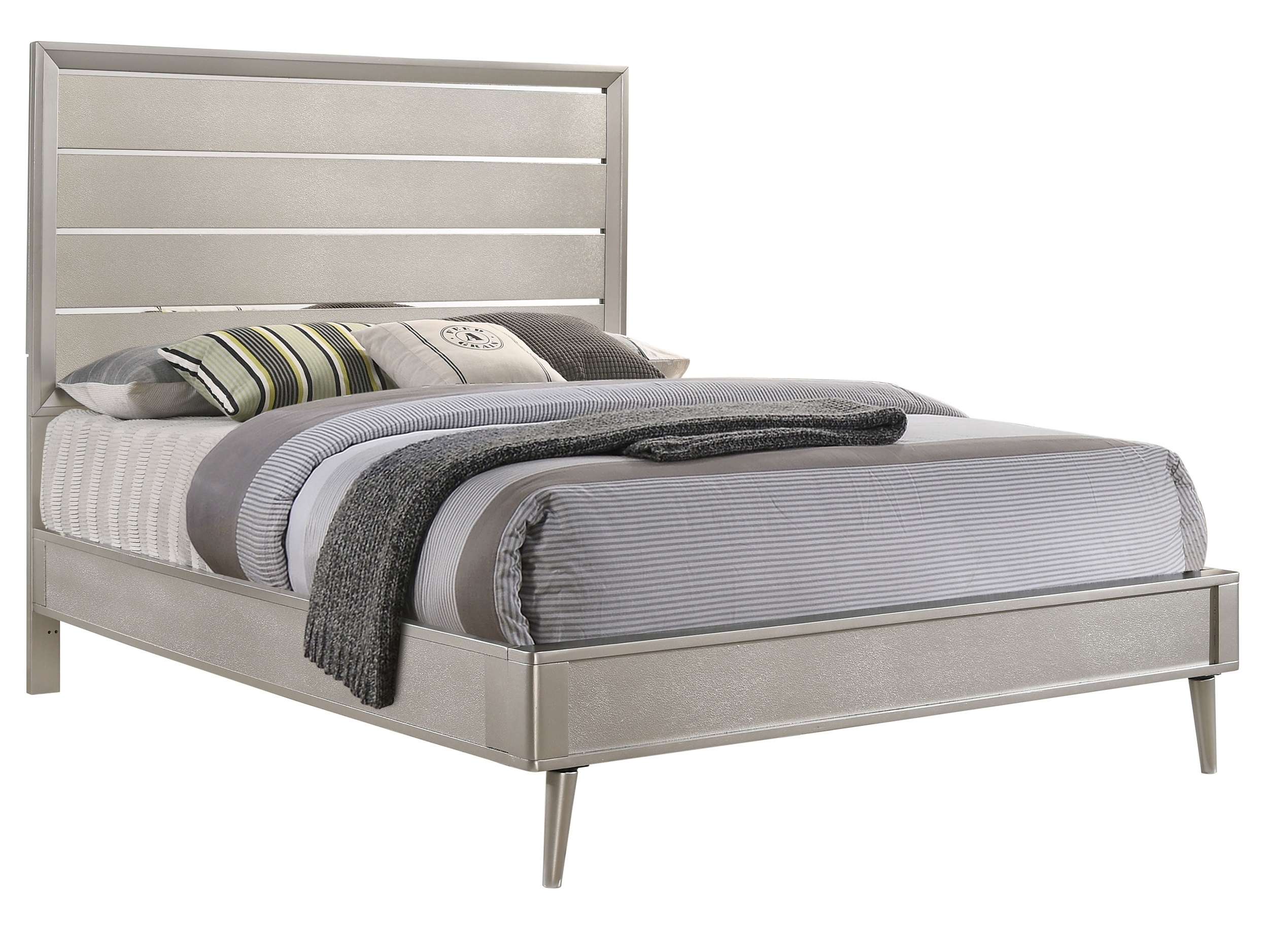 Ramon Wood Panel Bed, Full Size