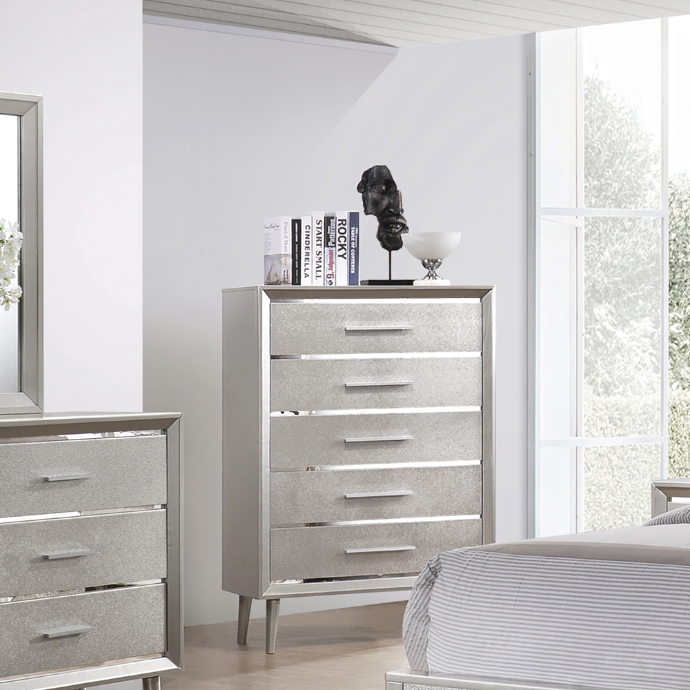 Ramon Wood Chest w/5 Drawers