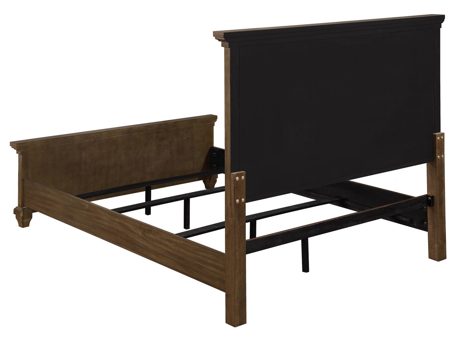 Bennington Wood Panel Bed, Queen Size