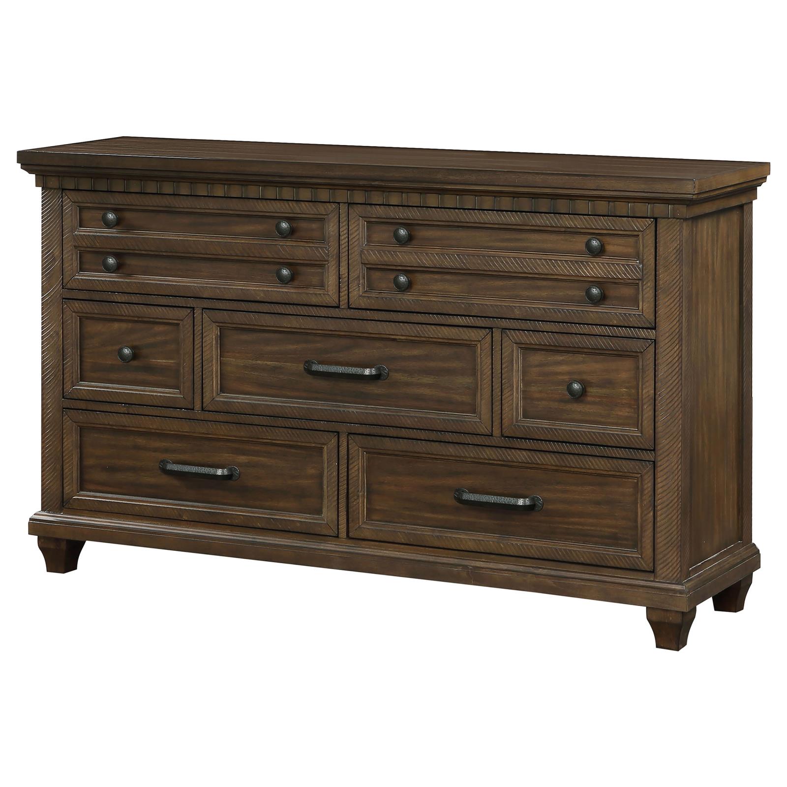 Bennington Wood Dresser w/7 Drawers