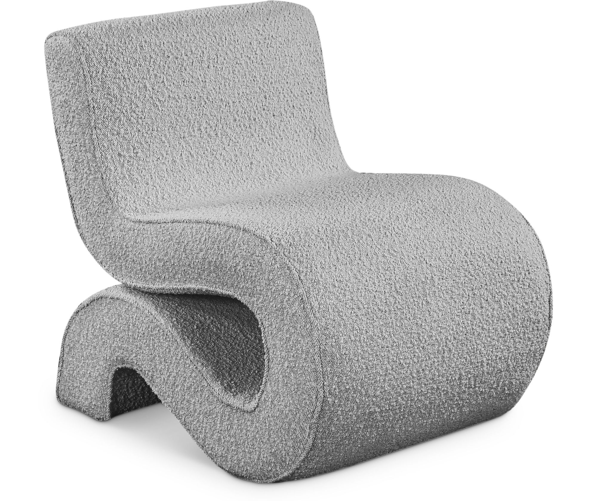 Desiree Boucle Fabric Accent Chair