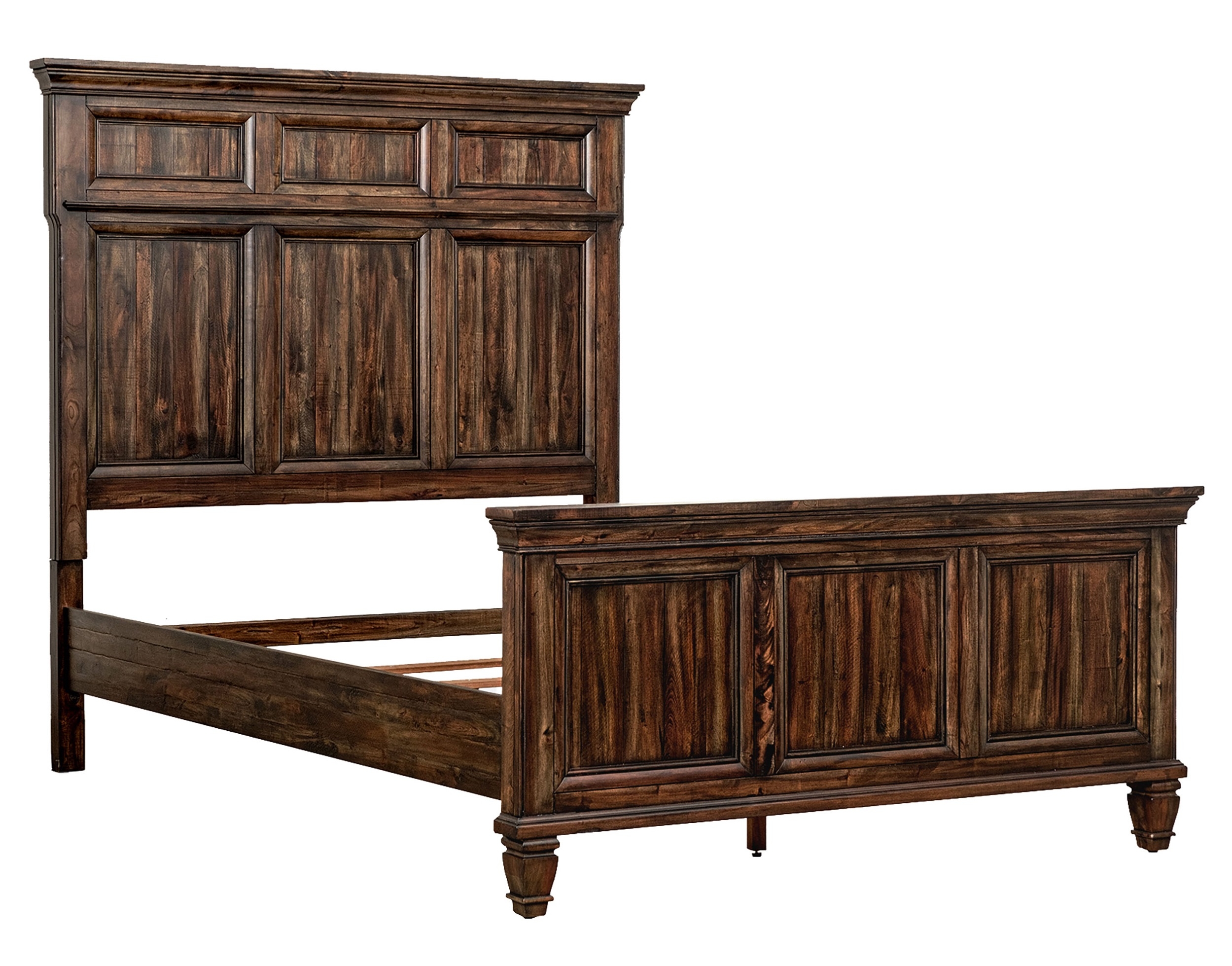 Avenue Wood Panel Bed