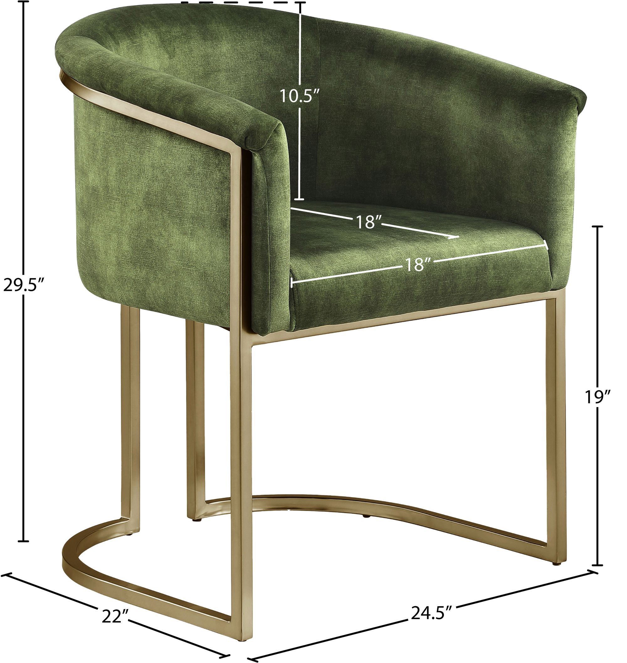 Tierra Velvet Dining Chair