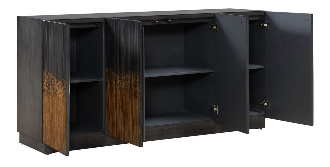 Fiore MDF Accent Cabinet w/4 Doors