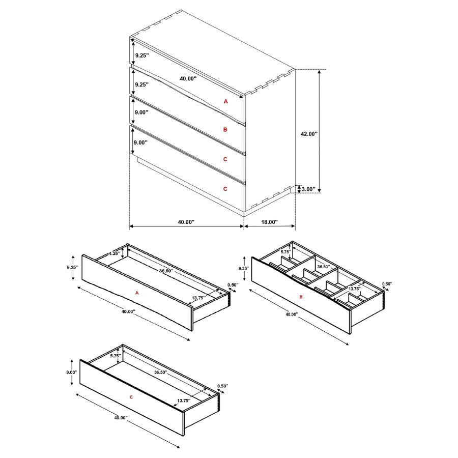 Winslow Wood Platform Bedroom Set