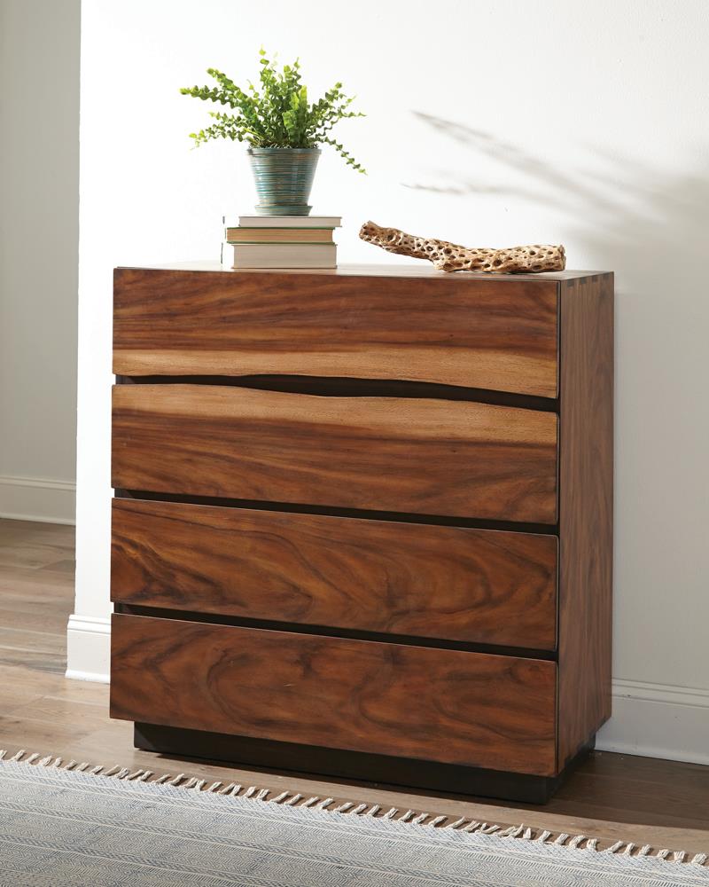 Winslow Wood Chest w/4 Drawers