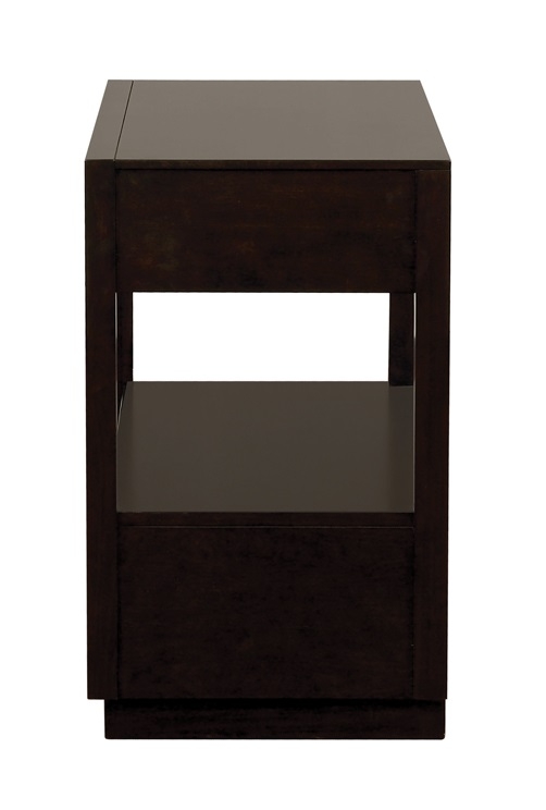 Durango Wood Nightstand w/2 Drawers & Dual USB