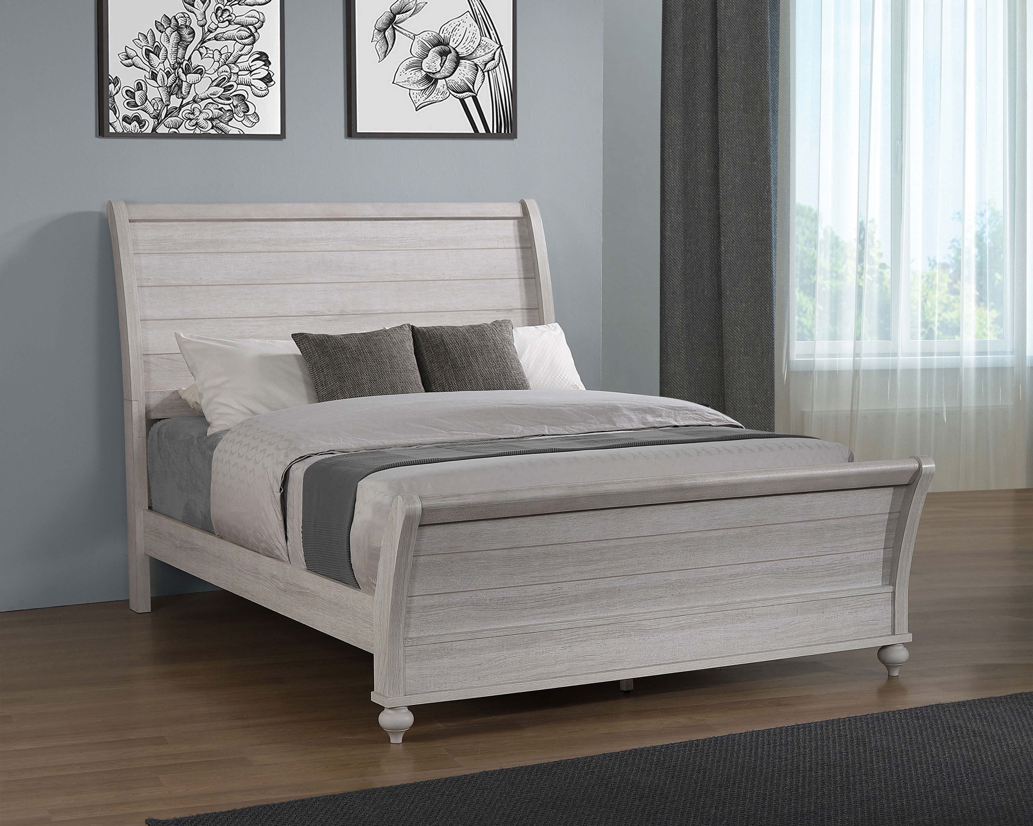Stillwood MDF Sleigh Panel Bedroom Set
