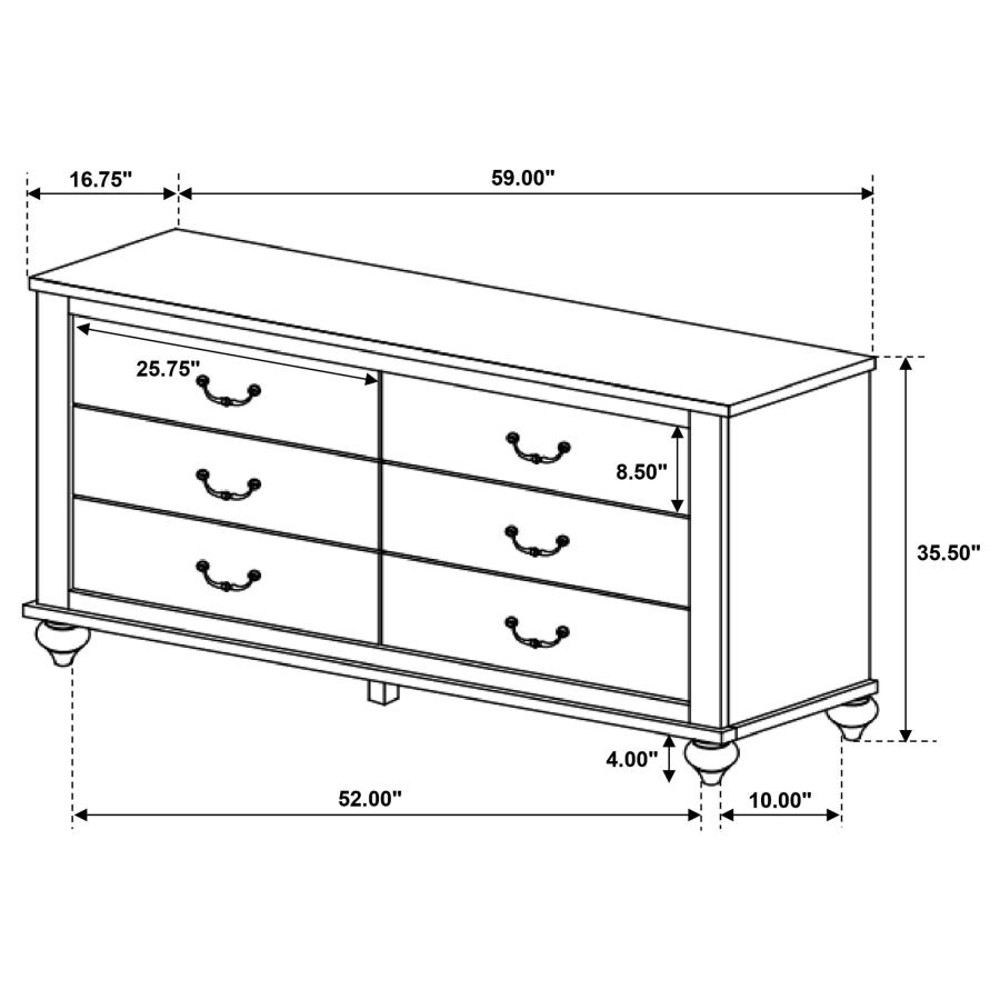 Stillwood MDF Sleigh Panel Bedroom Set