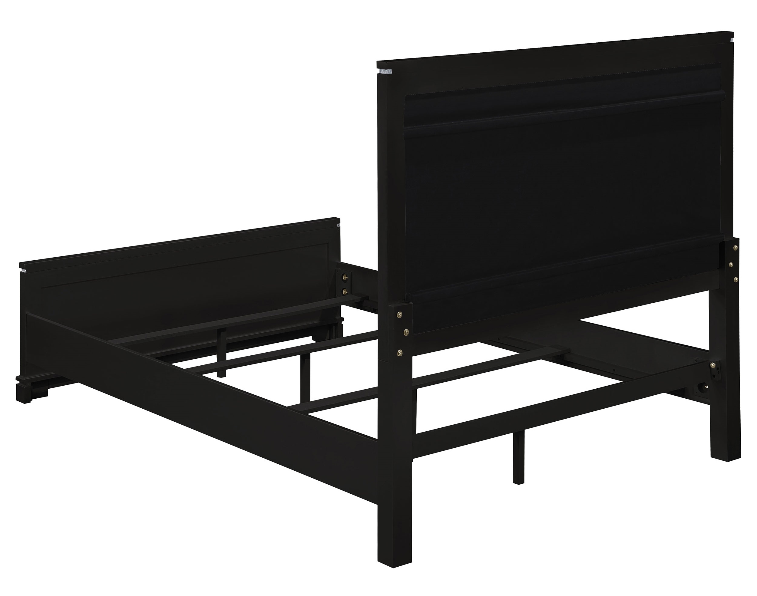 Cappola Velvet Tufted Panel Bed, California King Size