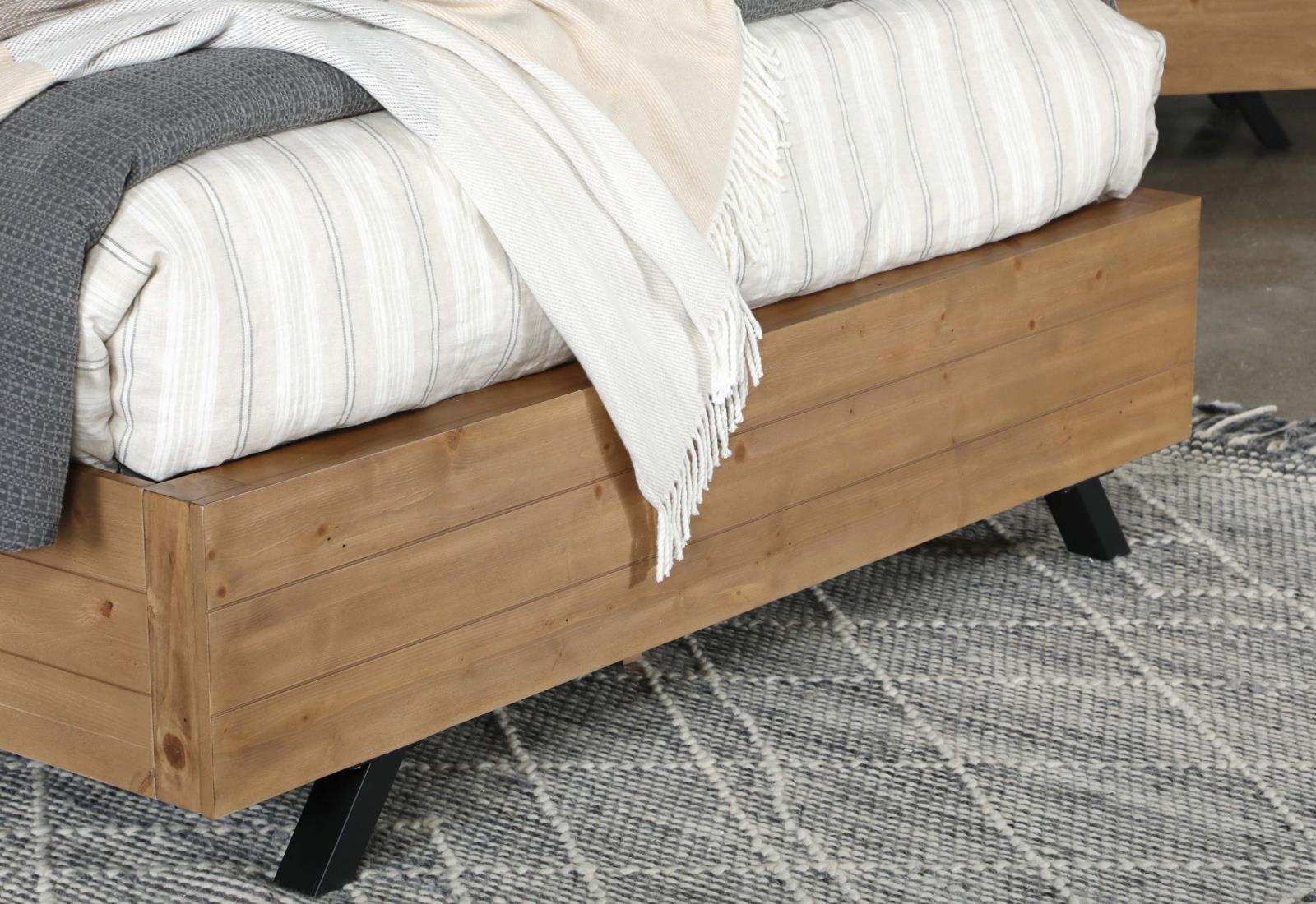 Taylor Fabric/Wood Panel Bed
