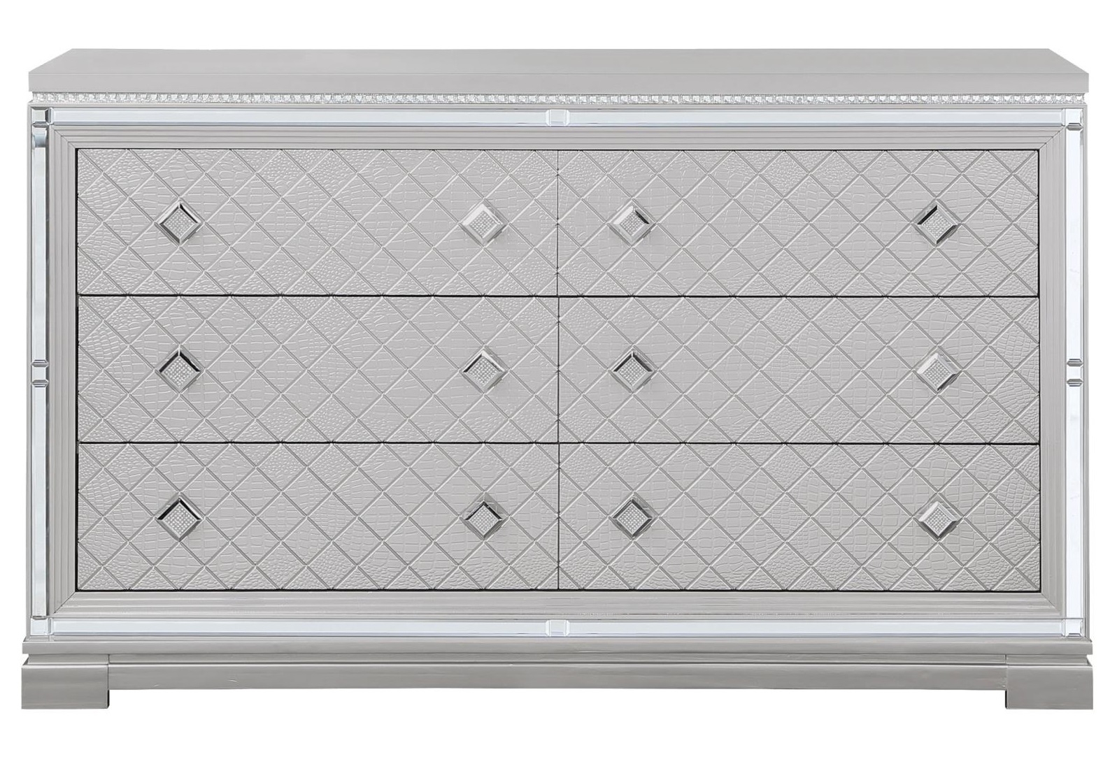 Eleanor Wood Double Dresser w/6 Drawers