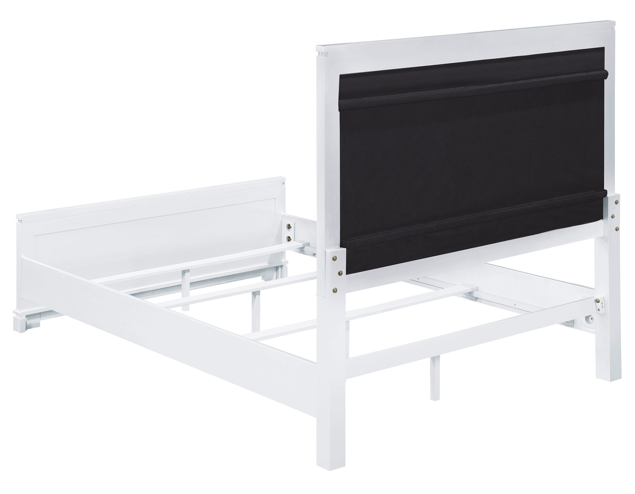 Eleanor Velvet Tufted Panel Bed, Queen Size