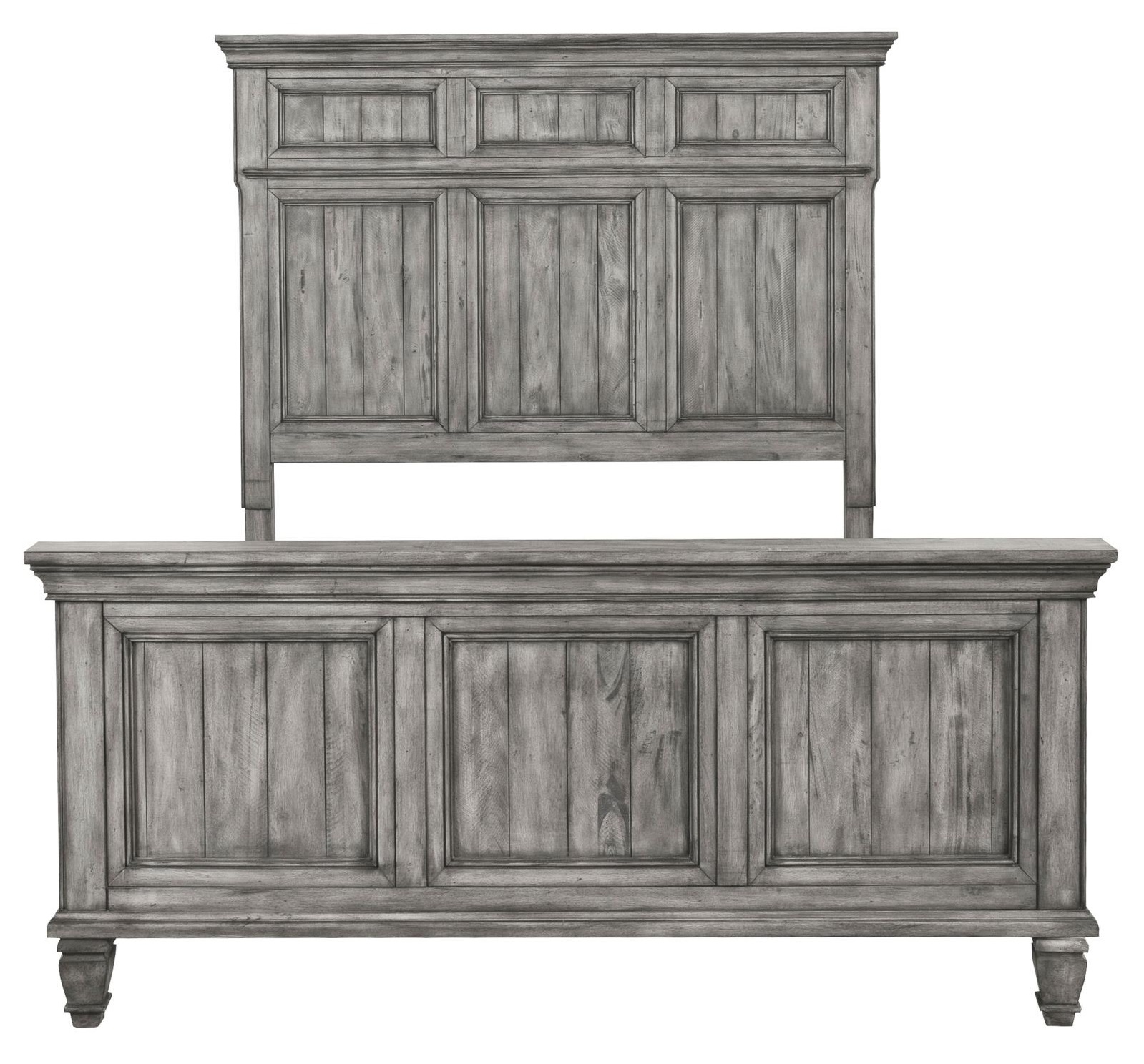 Avenue Wood Panel Bed