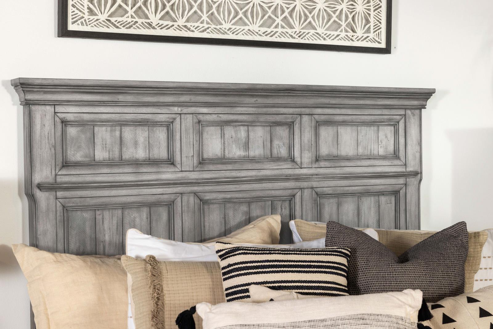 Avenue Wood Panel Bed