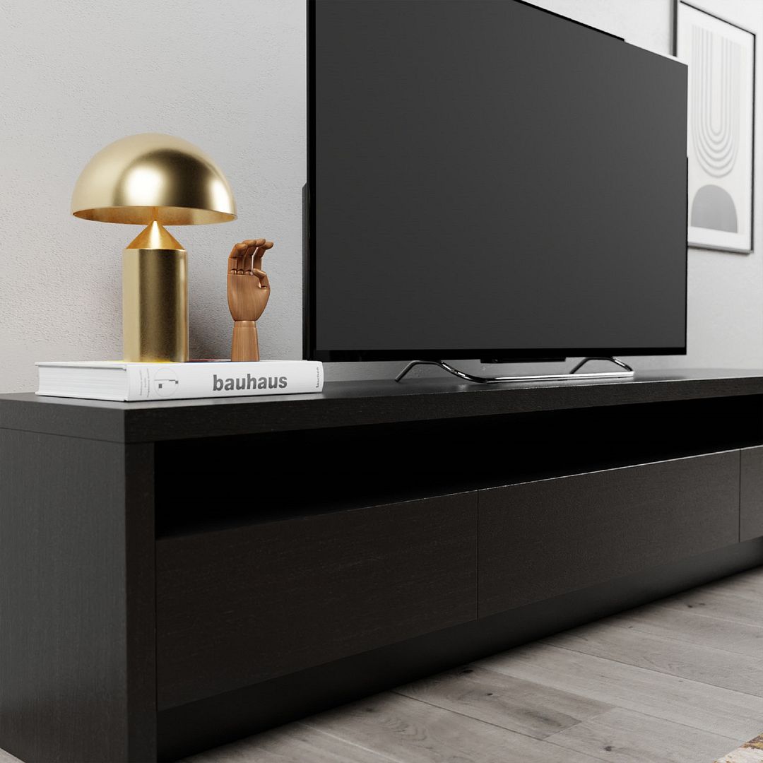 Sylvan 70.86-inch TV Stand w/3-Drawers