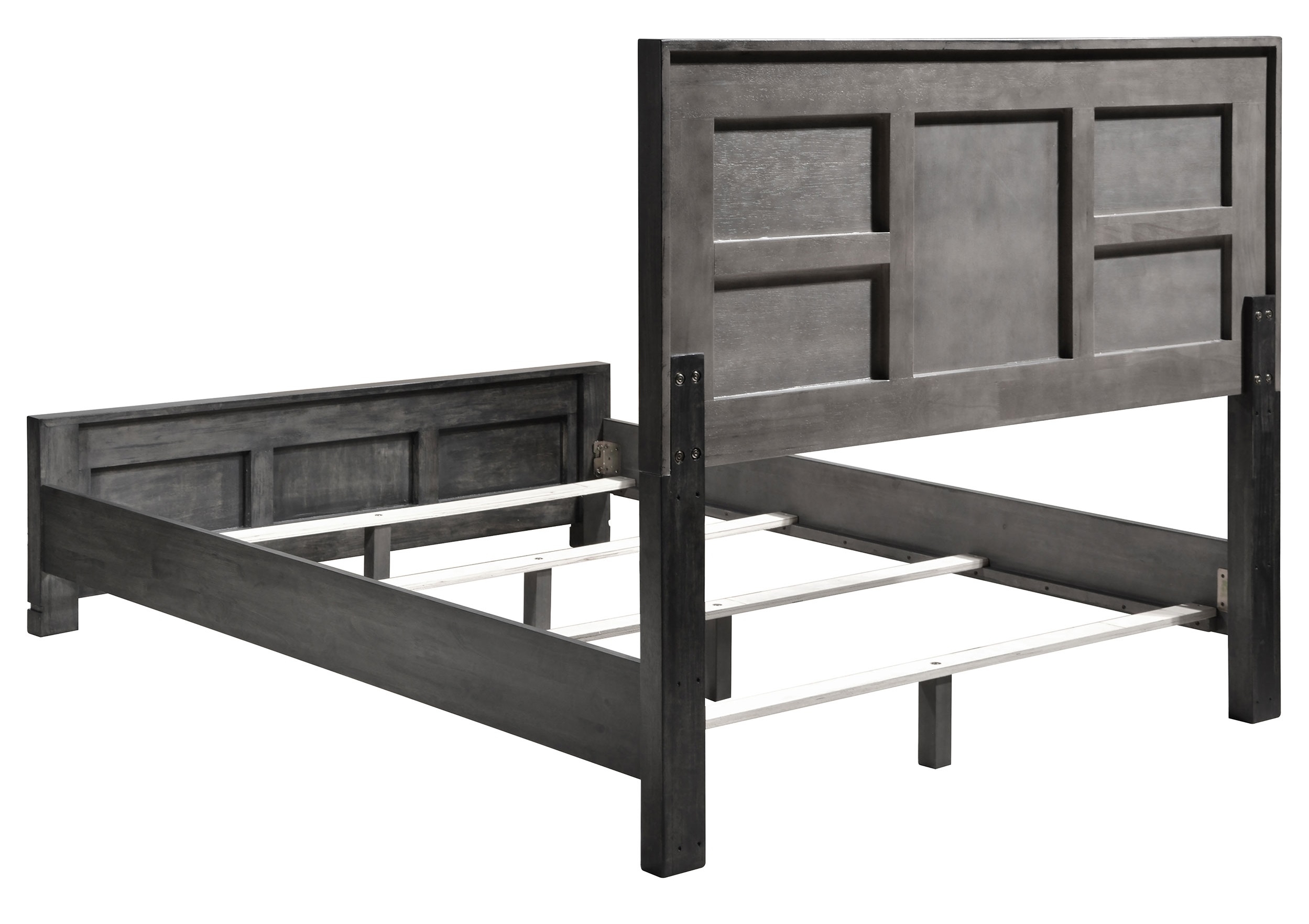 Lorenzo Wood Panel Bed, Eastern King Size