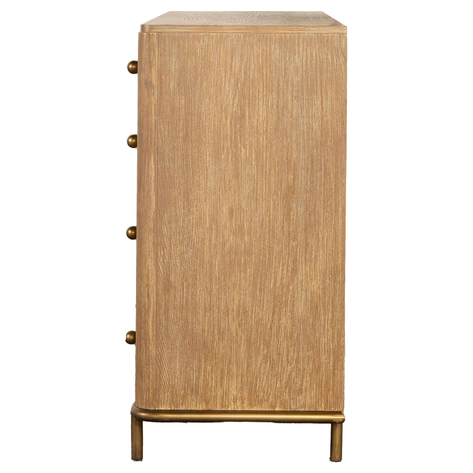 Arini Wood Double Dresser w/8 Drawers