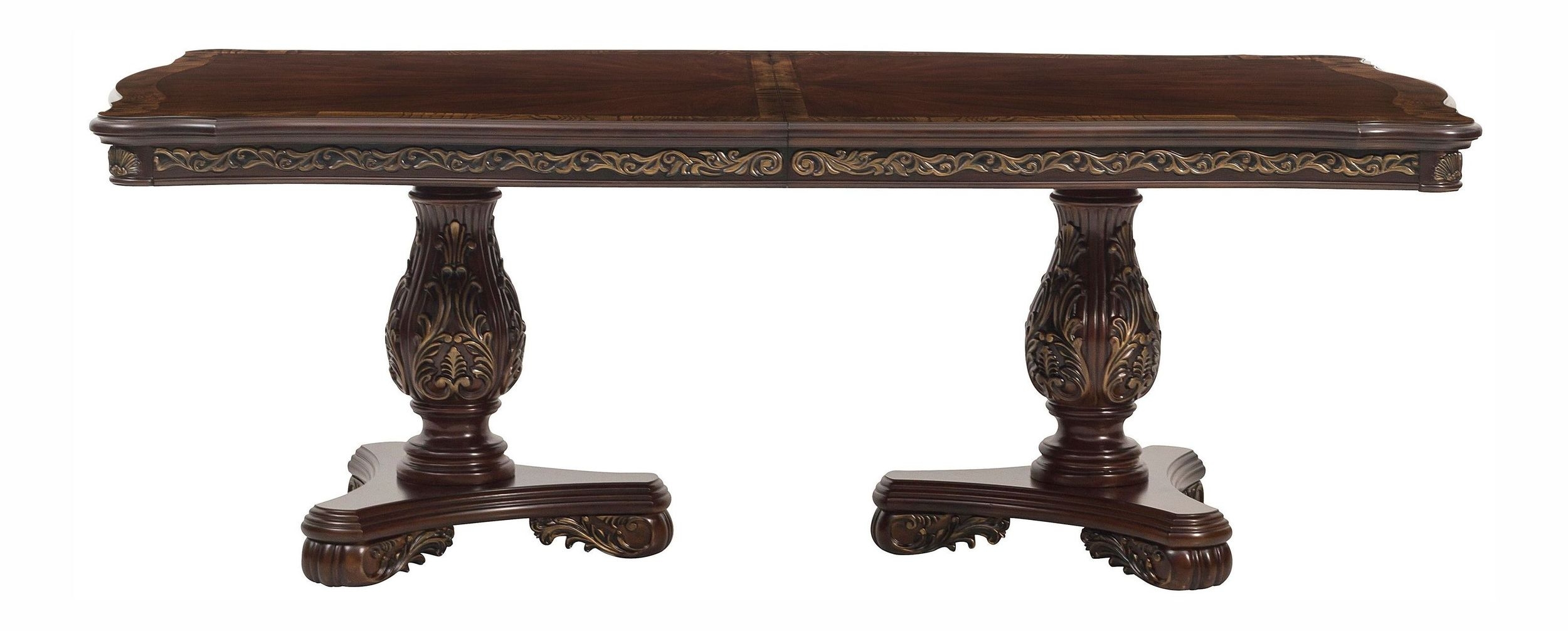 Deryn Park Traditional Extendable Wood Rectangular Dining Table
